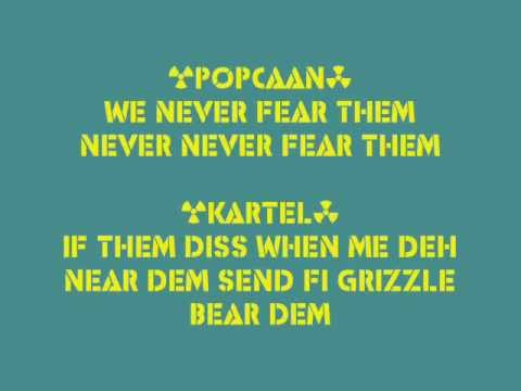 Popcaan ft Vybz Kartel  - We Never Fear Them Lyrics (follow @DancehallLyrics)