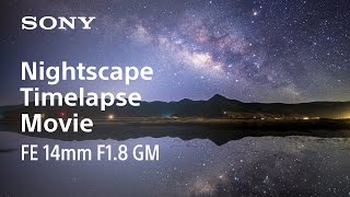 Video 0 of Product Sony FE 14mm F1.8 GM Full-Frame Lens (2021)