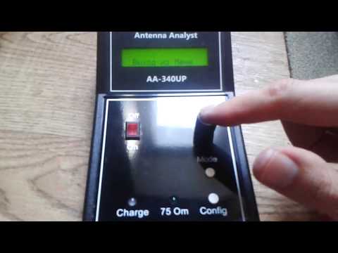 AA-340UP разные показания при выходе из меню.