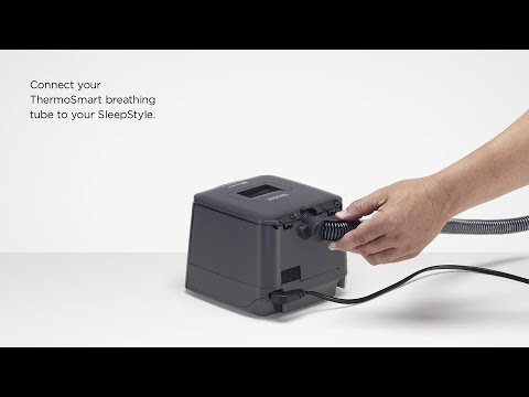 How to set up and start the F&P SleepStyle™ Auto CPAP machine