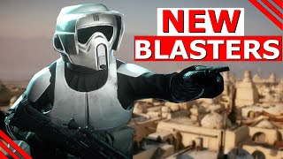 How to Get The E-11D, T-21, DL-18, And Cycler Rifle Blasters In Battlefront 2! The Stats Are Good!