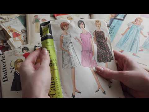 Sewing Patterns No Talking ASMR
