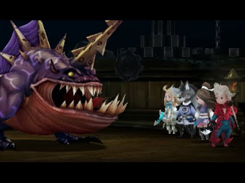 Bravely Default - Boss: Behemoth (Hard Mode)