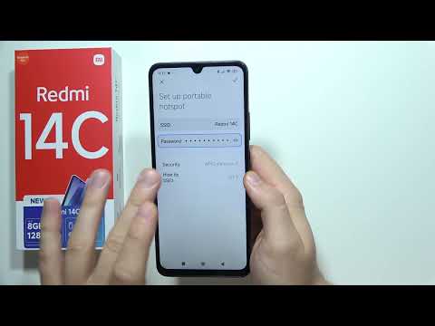 Redmi 14C: How to Share Internet Set Up Hotspot