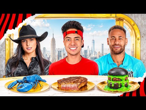 EVERY CELEBRITY'S FAVORITE FOOD! NEYMAR & ANA CASTELA