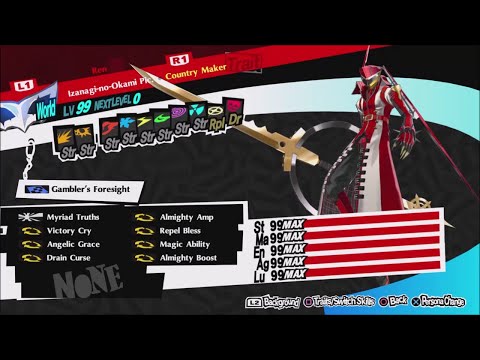 Persona 5 Royal - Izanagi-no-Okami vs. every boss
