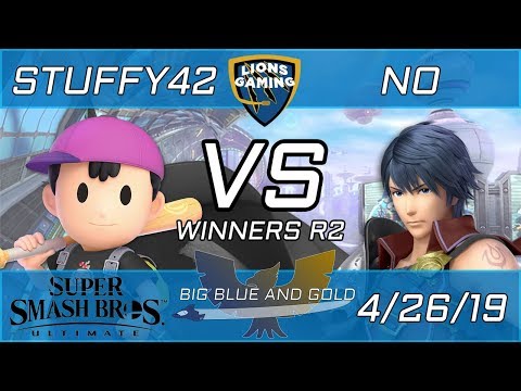 stuffy42 (Ness) vs No (Chrom) - Big Blue and Gold #6 - Smash Ultimate WR2
