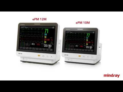 Mindray ePM 10M and 12M Patient Monitors