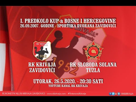 RK Krivaja - RK Sloboda Solana Tuzla - 26.9.2007