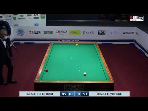 Fiore Guglielmo VS Cipriani Michele - 21° Campionato Italiano Salerno