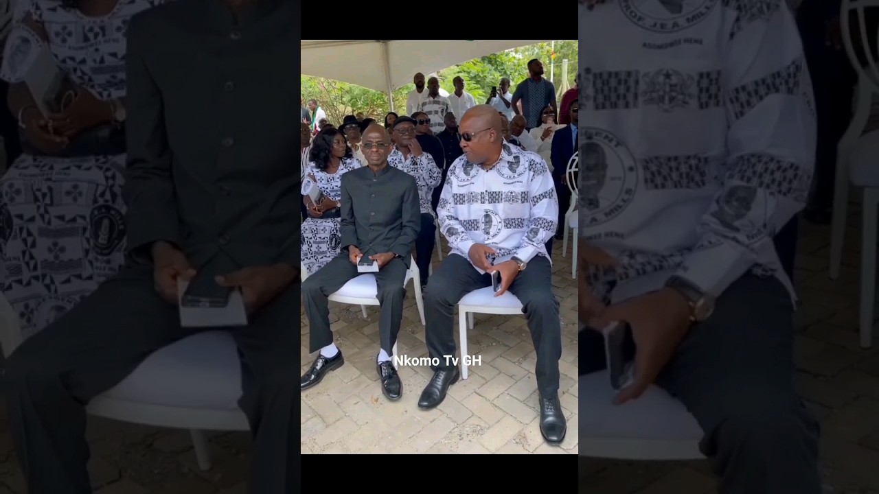 John Mahama join some members in NDC for 11th wreath of the late John Evans Atta Mills..