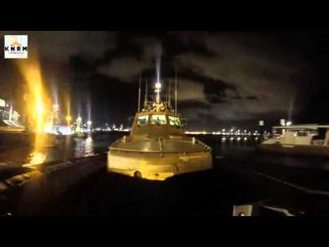KNRM HvH  Manoeuvreren haven timelaps