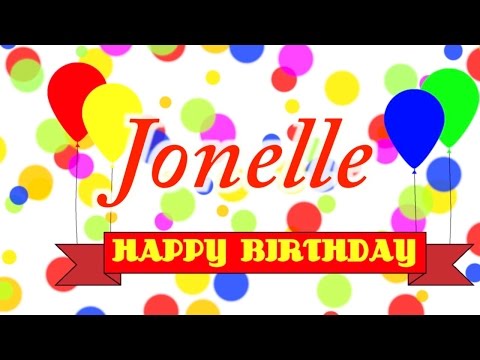 Happy Birthday Jonelle Song