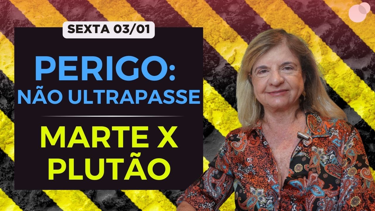 Céu do dia - Sexta 03/01 - Perigo: Não Ultrapasse