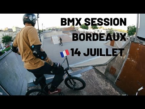 14 juillet bmx session Bordeaux Lucas Dormet / Alan Maillot