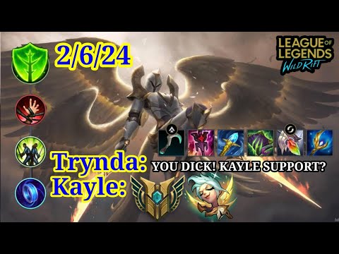 Kayle Support Build is SO OP! Questionable Top and Jungler almost made us lost!