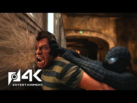 Spider-Man 3 (2007): Spider Man vs Sandman Subway Fight