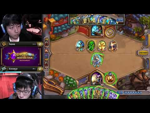 kin0531 vs hone - Quarterfinals - Hearthstone Masters Tour Bucharest