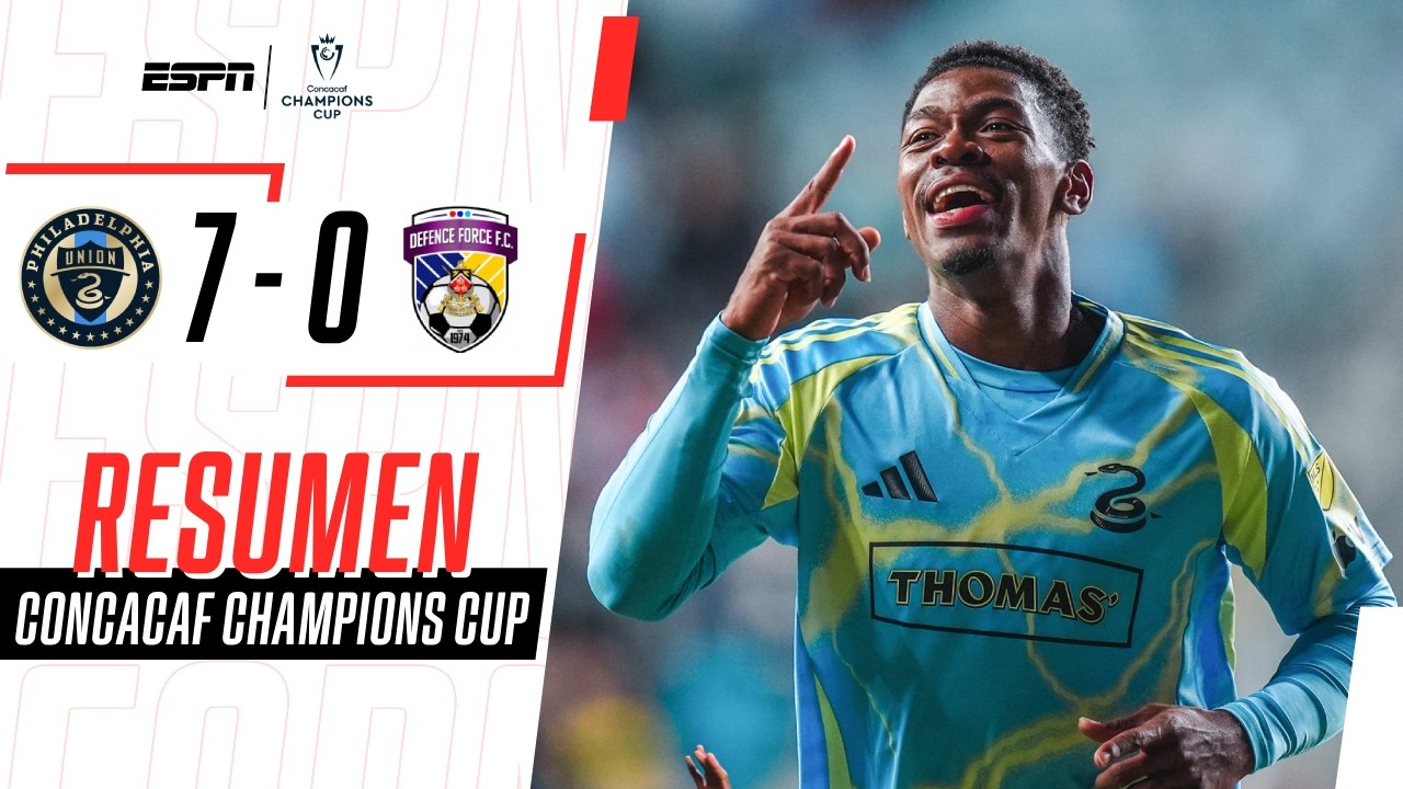 ¡GLOBAL DE 12-0! DOMINACIÓN TOTAL DEL UNION | Philadelphia Union 7-0 Defence Force | Resumen