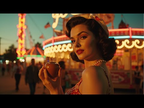 1950s in Color - Golden Leaves | Elvis Inspired (Music Video)