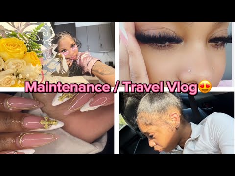 GRWM to fly to NYC(He Bought Me Flowers 🌺 🥹)