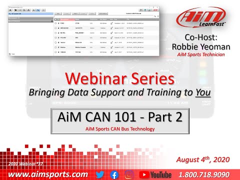 1-37 AiM CAN 101 Part 2 - Live Webinar with Robbie Yeoman - 8/4/2020