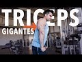 EJERCICIOS PARA VOLUMEN EN LOS TRICEPS AL MAXIMO (RUTINA EN GYM) ISMAEL MARTINEZ