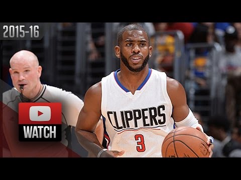 Chris Paul Full Highlights vs Warriors (2015.11.19) - 35 Pts, 8 Ast