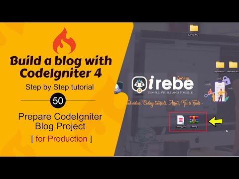 #50. Prepare CodeIgniter 4 Blog Project for Production
