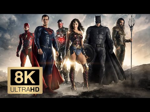 JUSTICE LEAGUE 8K Trailer (8K ULTRA HD 4320p)
