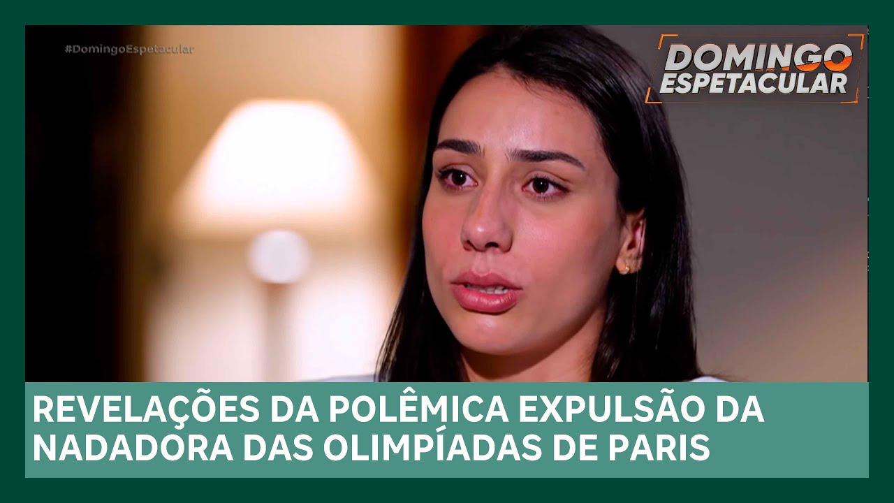 Exclusivo! Cabrini investiga bastidores da expulsão da nadadora brasileira das Olimpíadas