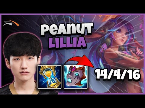 HLE Peanut Lillia vs Nidalee | 14.11