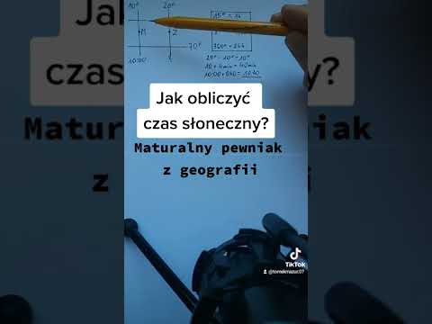 GEO. Jak obliczyć czas słoneczny?