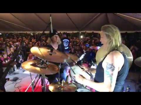 Nicko McBrain Drum cam Rime of the Ancient Mariner