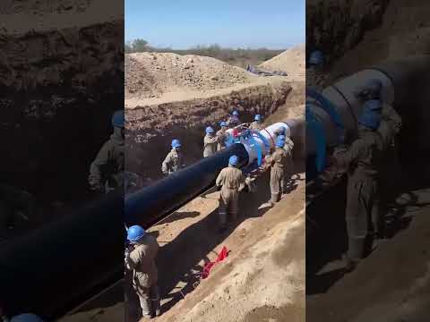 Revestimiento Caño de gas San Martín  #pipeline  #welder  #argentina