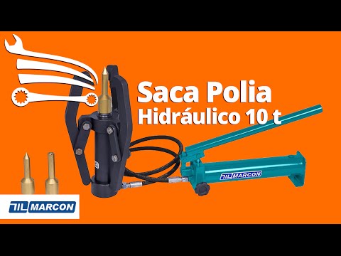Saca Polia Hidráulico com Capacidade 10T MARCON-MSP10 - Video