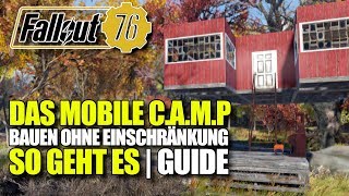 Das Mobile CAMP | Base überall platzieren GUIDE | Fallout 76