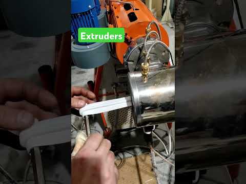 extruders pvc #pvc #extruder #machine #cncmachining #manufacturingprocess