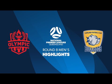 NPL Men's R8 - Olympic FC vs. Capalaba FC Highlights