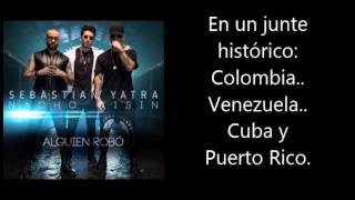 Download lagu Alguien Robó - Sebastián Yatra ft Wisin, Nacho (Lyric Video) mp3
