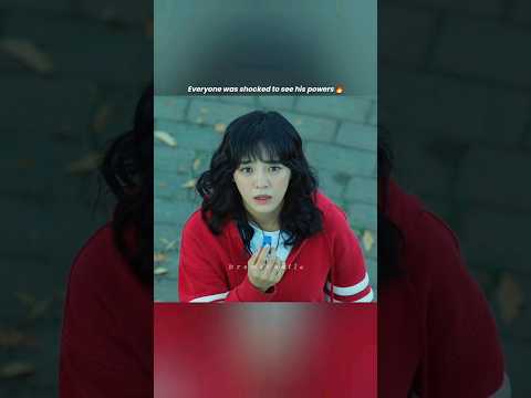 He shocked everyone with his powers 🔥 #shorts #kdrama #theuncannycounter