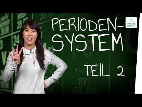 Periodensystem der Elemente I Teil 2 I musstewissen Chemie