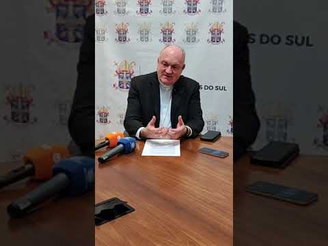 Foto de capa da notícia Coletiva de Imprensa de Dom José Gislon sobre a eleição do Papa Leão XIV