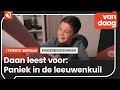 Daan en zijn favoriete boek: "door lezen leer je meer woorden begrijpen"