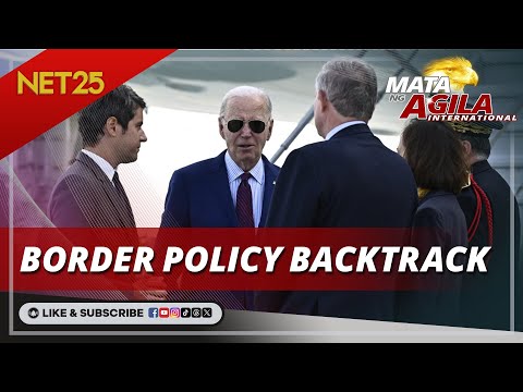 U.S. President Biden, isasara ang border ng Mexico sa mga illegal migrants