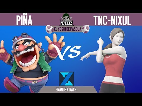 YP-piña (wario) vs TNC-nixul (wii fit trainer) grands finals