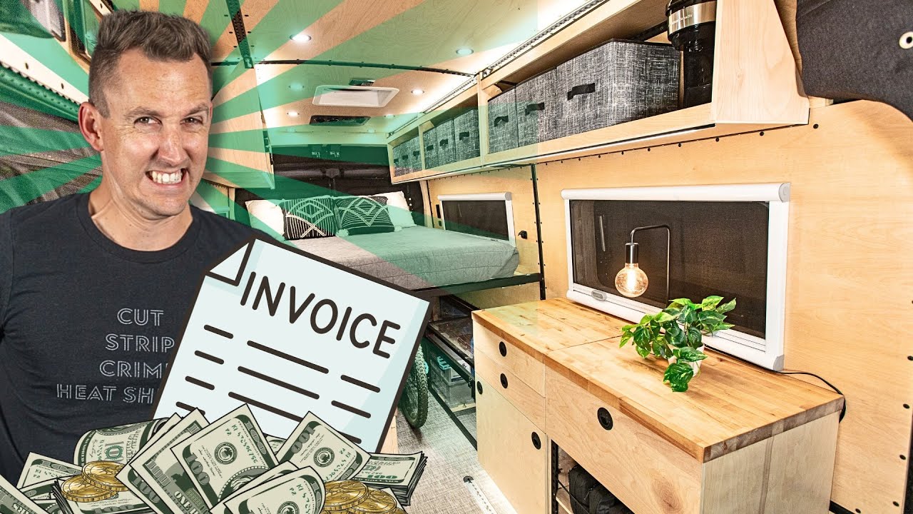 The REAL cost of our off-grid van build
