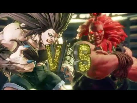 STREET FIGHTER V AE Blanka (OS-Farram) VS Akuma (AlexHoom)