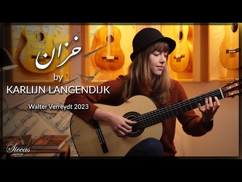 Karlijn Langendijk plays Khazān on a 2023 Walter Verreydt Classical Guitar