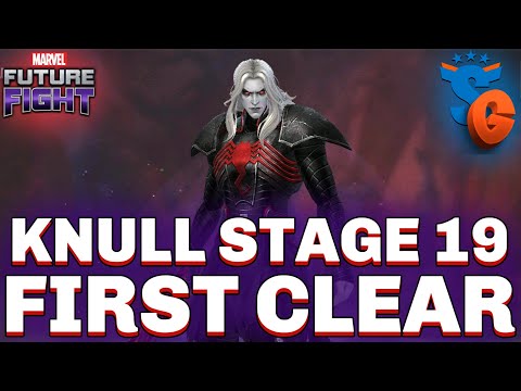 CLEARING KNULL STAGE 19 FOR THE FIRST TIME | MARVEL FUTURE FIGHT
